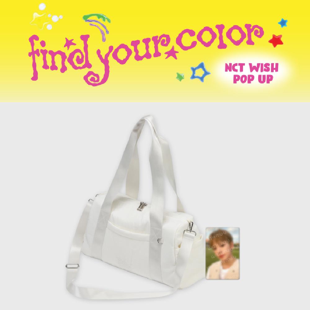 

Предзаказ 2025 NCT WISH POP-UP Найди свой цвет Набор наплечной сумки SAKUYA