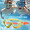 Kinder Schwimmbrille Antibeschlag Schwimmbrille Klare Sicht Gläser Schwimmbrille Unterwasserbrille für Pool Strand Tauchen