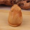 Roztomilá dřevěná malá ozdoba myši Domácí dekorace Retro Mini vyrobené malé figurky myši Dřevěné sochy Řezba Řezbářství Ornament