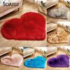 Leonard-Home Wool Imitation Sheepskin Rugs Faux Fur Non Slip Bedroom Shaggy Carpet Mats Winter
