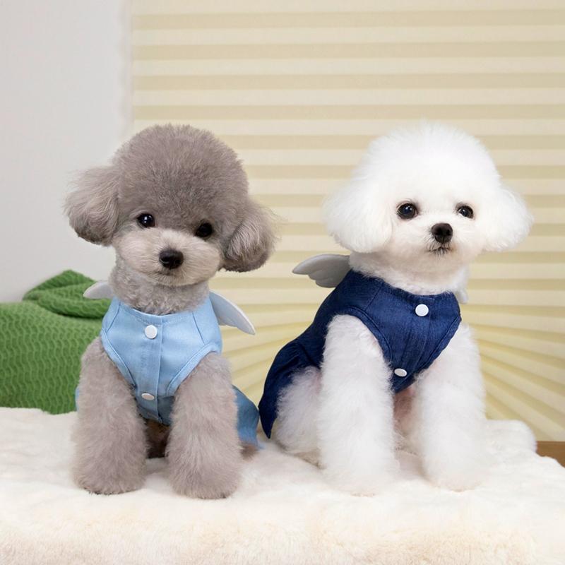 Pet Dog Angel Wings Decoration Dress Dog Clothes