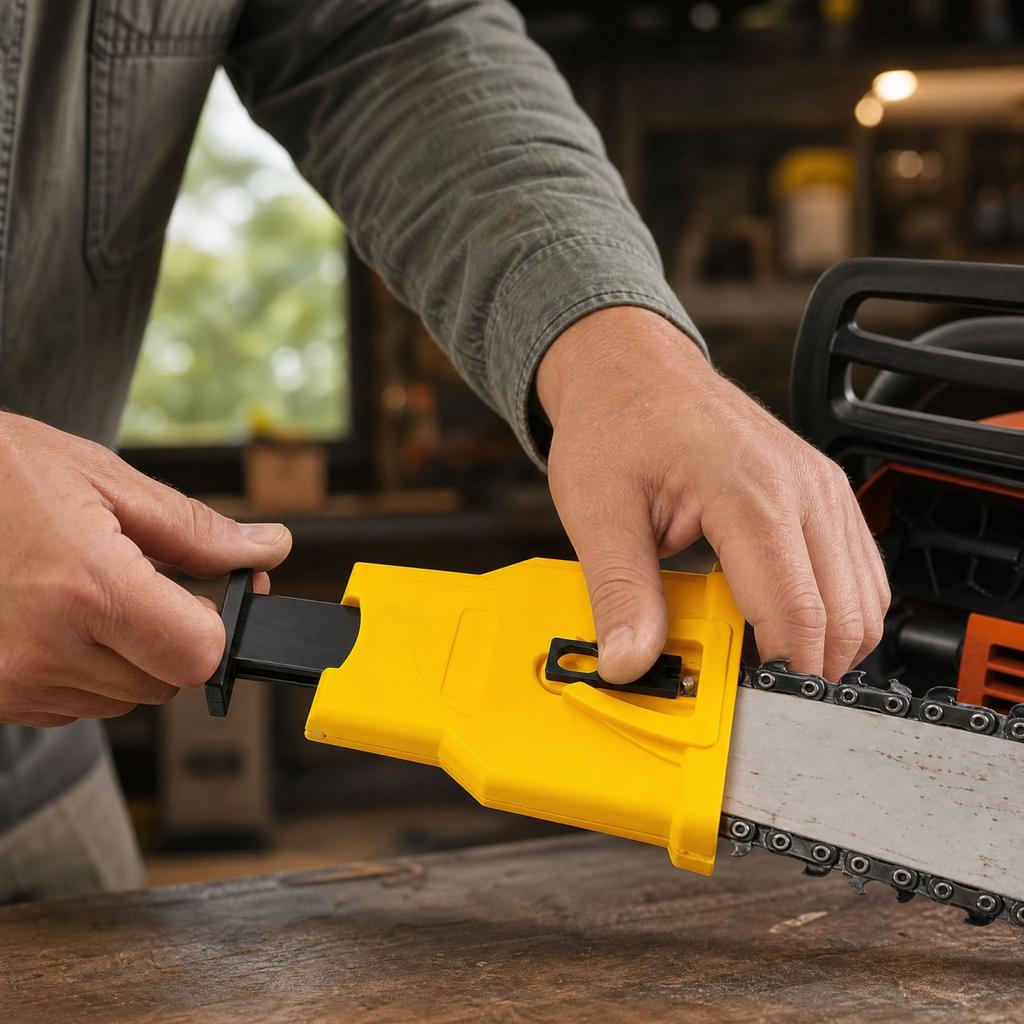 Portable Chainsaw Chain Sharpener and Grinder for Quick Sharpening
