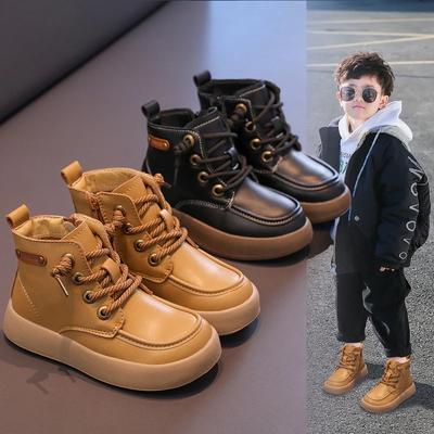 Neue Luxus Kinder Winter Jungen Schuhe Warme Baumwolle Sportschuhe Tennisschuhe Mode Kinder Wasserdichte Plüsch Schneestiefel für Jungen/Mädchen
