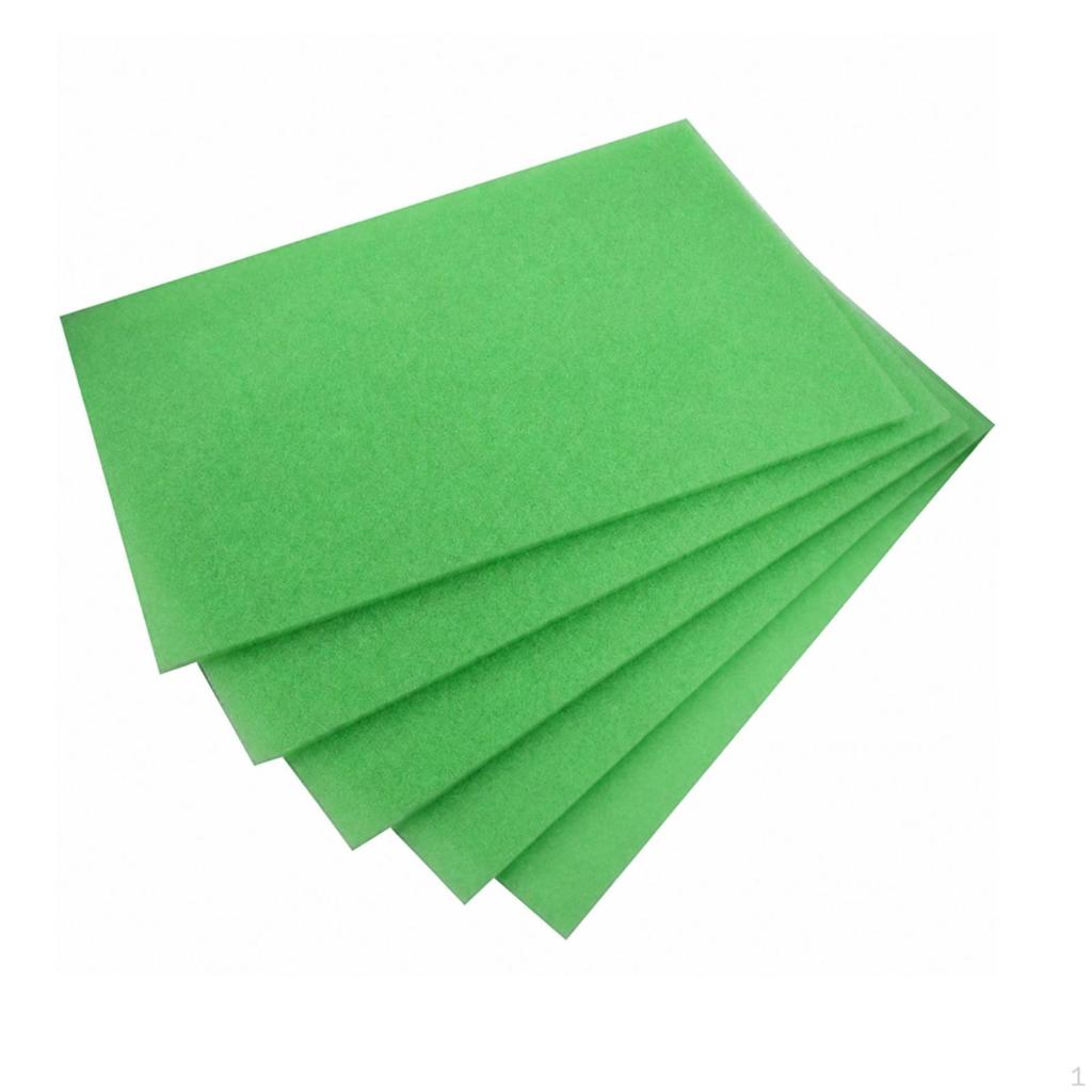 5 Pieces Refrigerator Sponge Pad | customizable, Porous, Shelf Liner, for Shelves