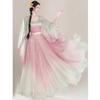 Women's Classical Dance Gradient Gauze Performance Dress