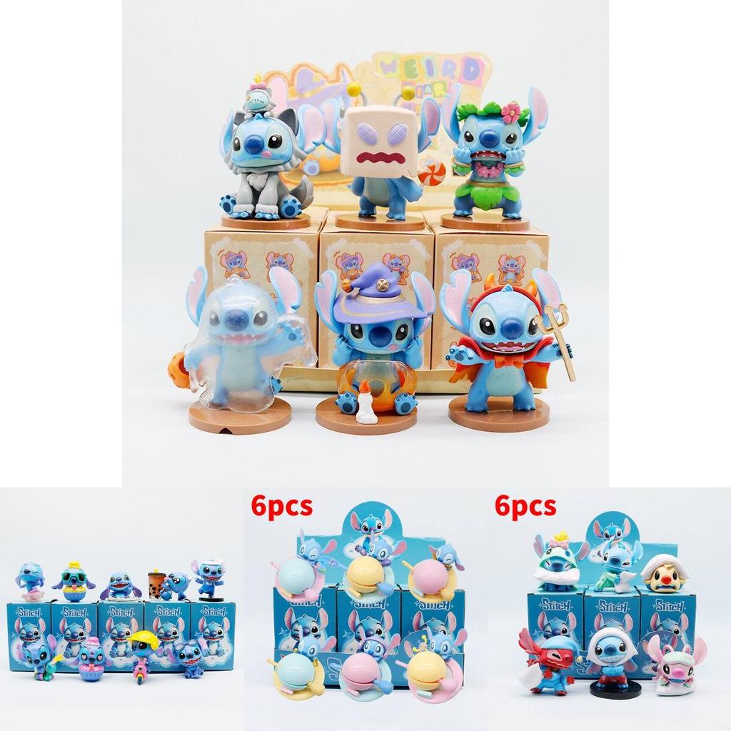 Disney Stitch Pvc Collectible Figure With Interactive Crane Game For Kids And Collectors