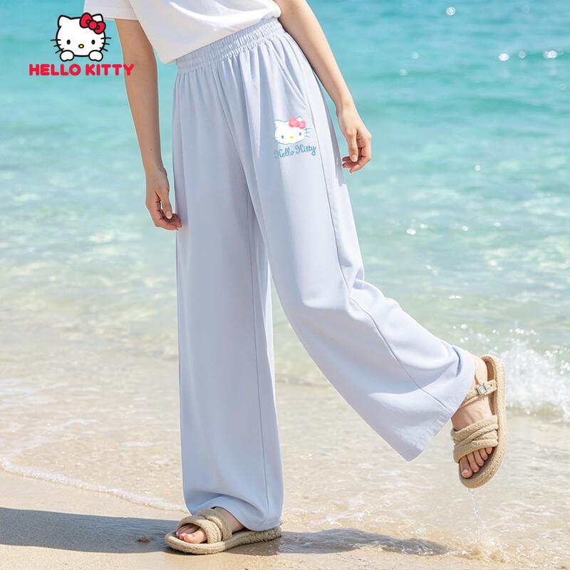 Hello Kitty Girls Summer Wide-Leg Sun Protection Pants 140