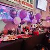 12inch 50pcs purple balloon with confetti latex balloon set, suitable for weddings, birthdays, themed parties, family gatherings