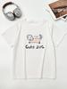 2026 New WoUnisexs Cute Dog Cartoon Print TShirt WoUnisexs Crewneck Casual Short Sleeve TShirt Summer Harajuku Streetwear Tops