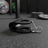 Curved Weight Holder Heavy Duty Barbell Hook Attachment Steel Construction
