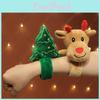 Adorable Christmas Plush Reindeer Wristband For Kids Perfect Holiday Gift Decor