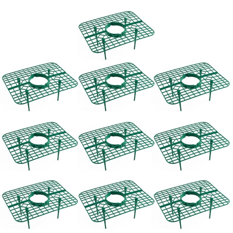 10Pcs Strawberry Growing Racks Support Stand Protector Strawberry Growing Frame Protecting Climbing Tray Support