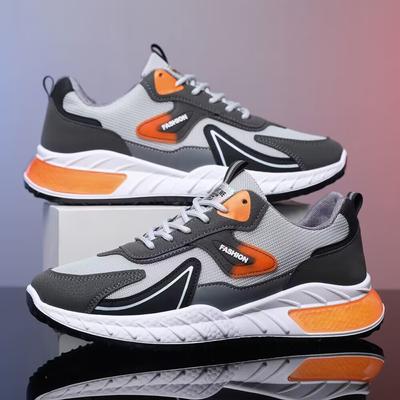 2023 New Men's Spring Fashion Sneakers Comfortable Running Breathable Shoes Casual Shoes Trend Flying Mesh Shoes