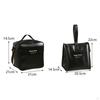2 Pieces Lunch Storage Bag Cooling Pouch Portable Waterproof Reusable Carrier Thermal Food