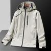 Outdoorjacke Herren Frühling und Herbst Winddicht Wasserdicht Modetrend Herbst Große Größe Paarjacke Herrenjacke