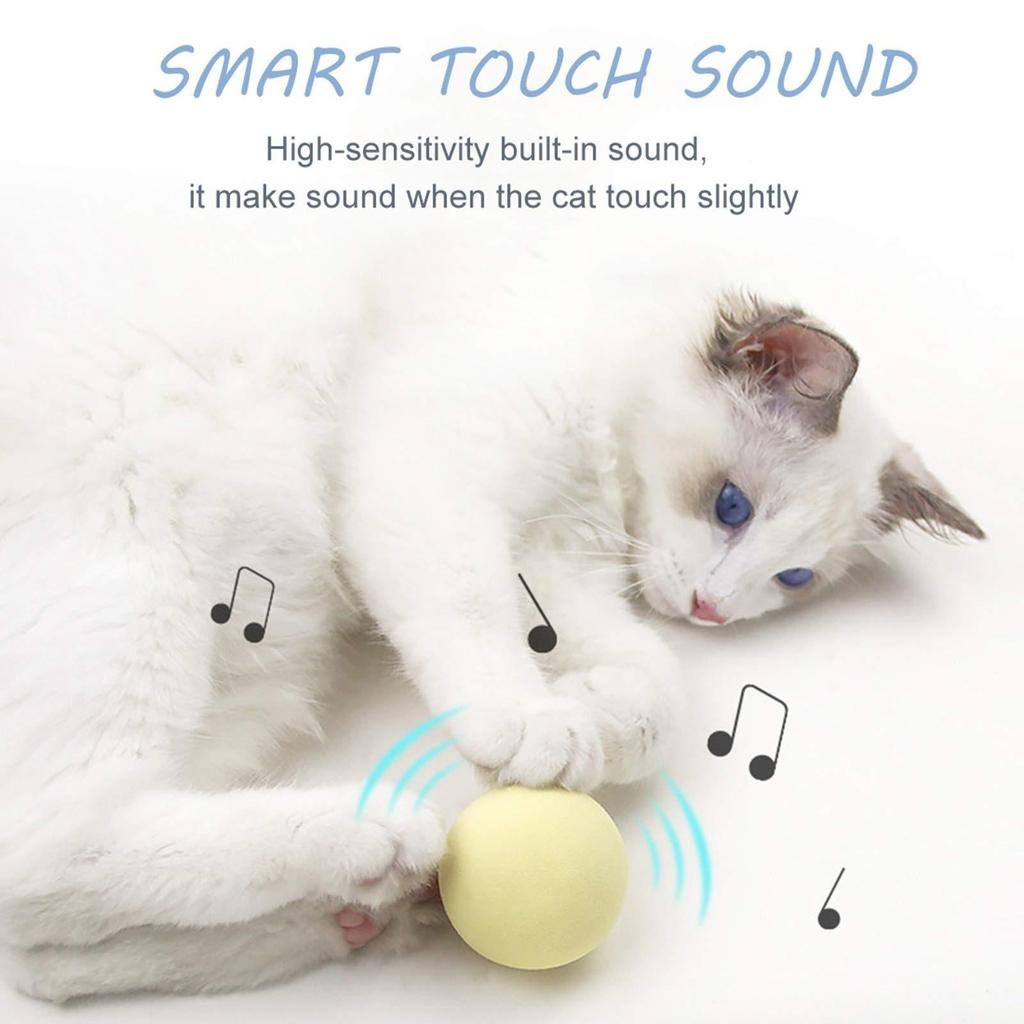 1PC Call Cat Spielzeug Ball Interaktiver Ball Gravitationsball Heimtierbedarf Katzenspielzeug Ball Mit Sound Attract Cat