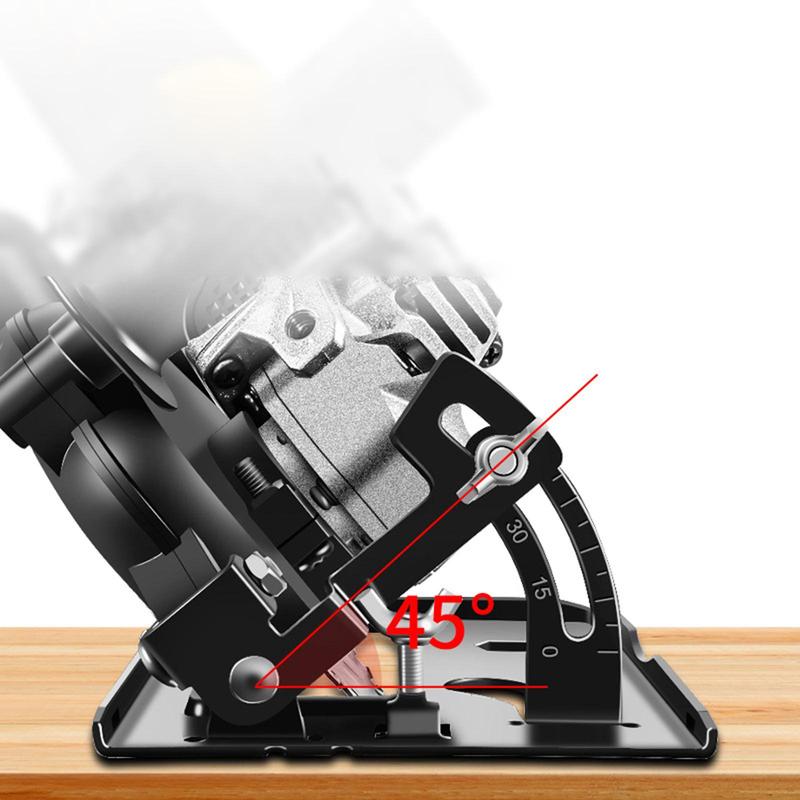Adjustable Stand Grinder Holder Steel Bracket Support for Angle Grinder Compatible with Grass Grinder Tasks