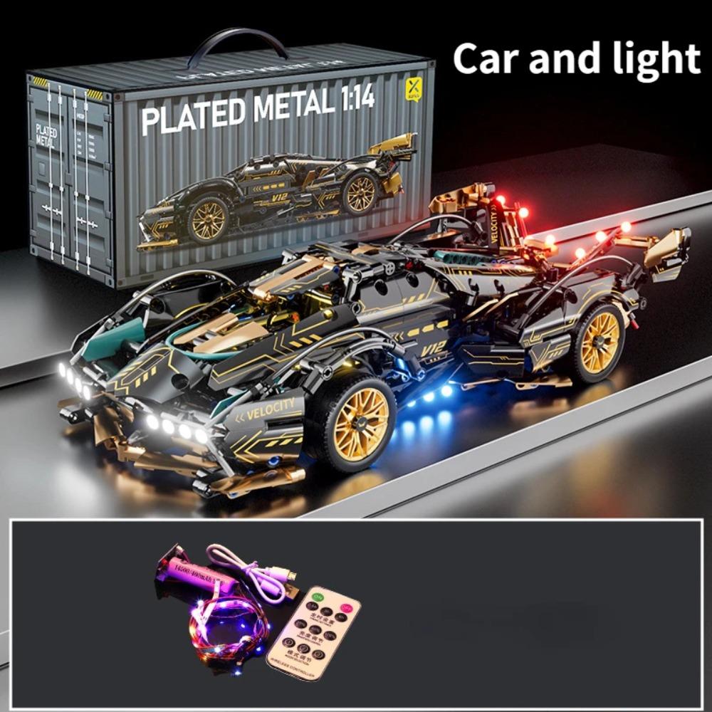 Black V12 Block Roadster RC Tech