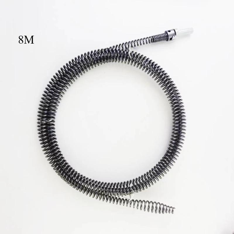 Spring Pipe Dredging Tools Drain Cleaner Sewer Sinks Basin Pipeline Clogged Remover Bathroom Toilet Cleaning Tools