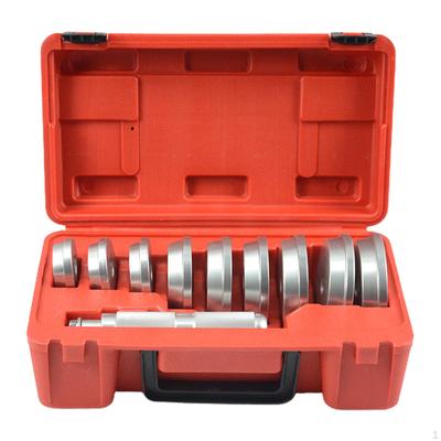 10Pcs Bearing Press Kit, Race and Seal Bush Driver Set, Heavy Duty Install Tool
