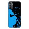 Case For Samsung Galaxy A24 Nike Logo Color Black and Blue Maniacase