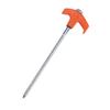 Screw-in Tent Stake Glow-in-the-dark Heavy Duty Outdoor Garden Yard Patio Lawn Camping Tarp Canopy Windproof Threaded Ground Spike Tent Peg