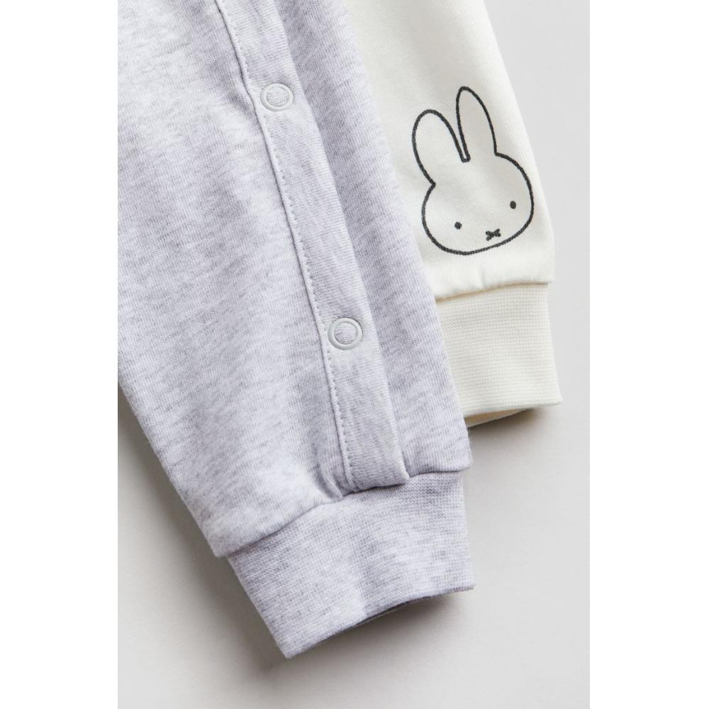 

Пижамный костюм HM из 2 предметов светло-серый Miffy