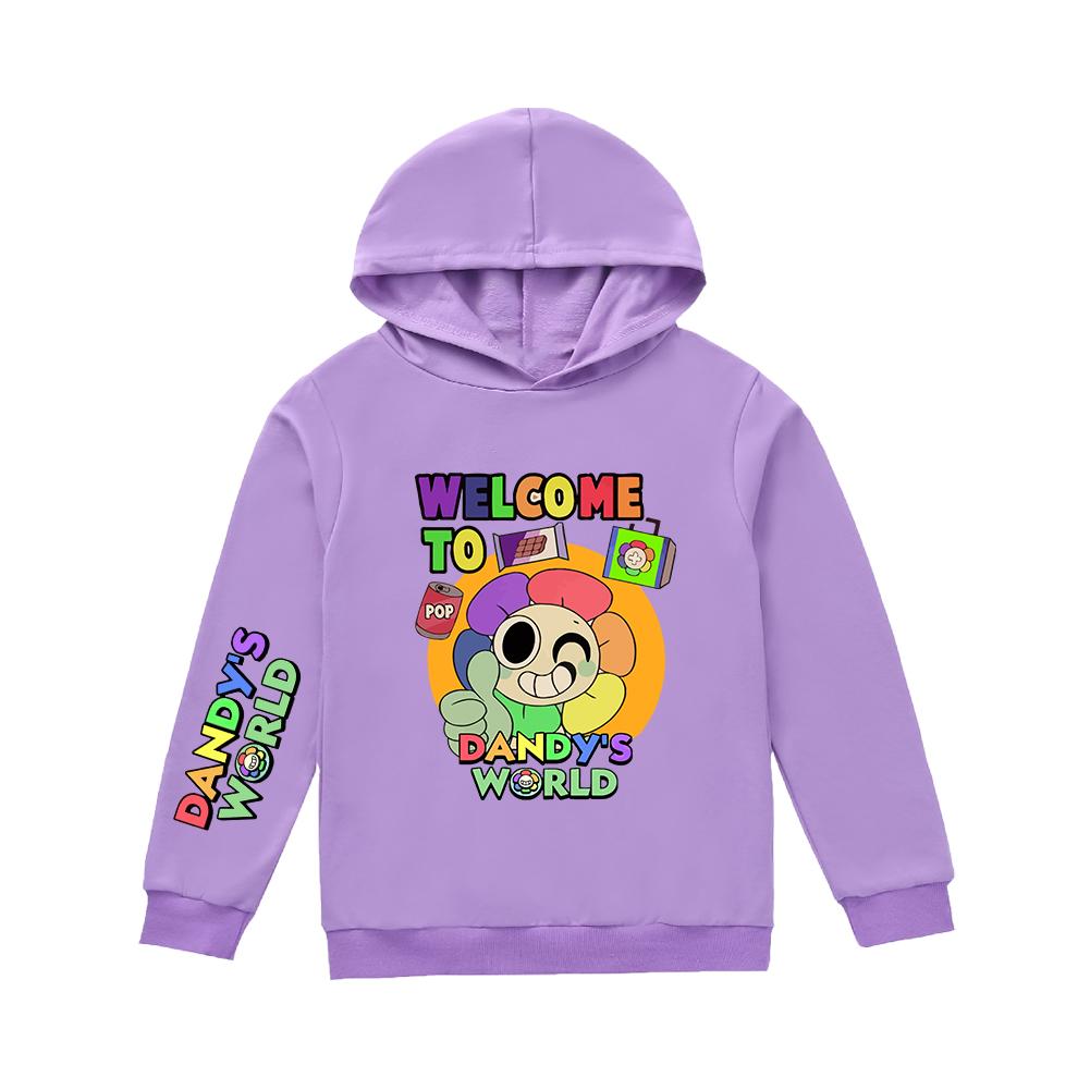 Children's Clothing Girls Dandys World Hoodies Kids Cartoon Jumper Baby Long Sleeve Outerwear Boys Casual Sweatshirts