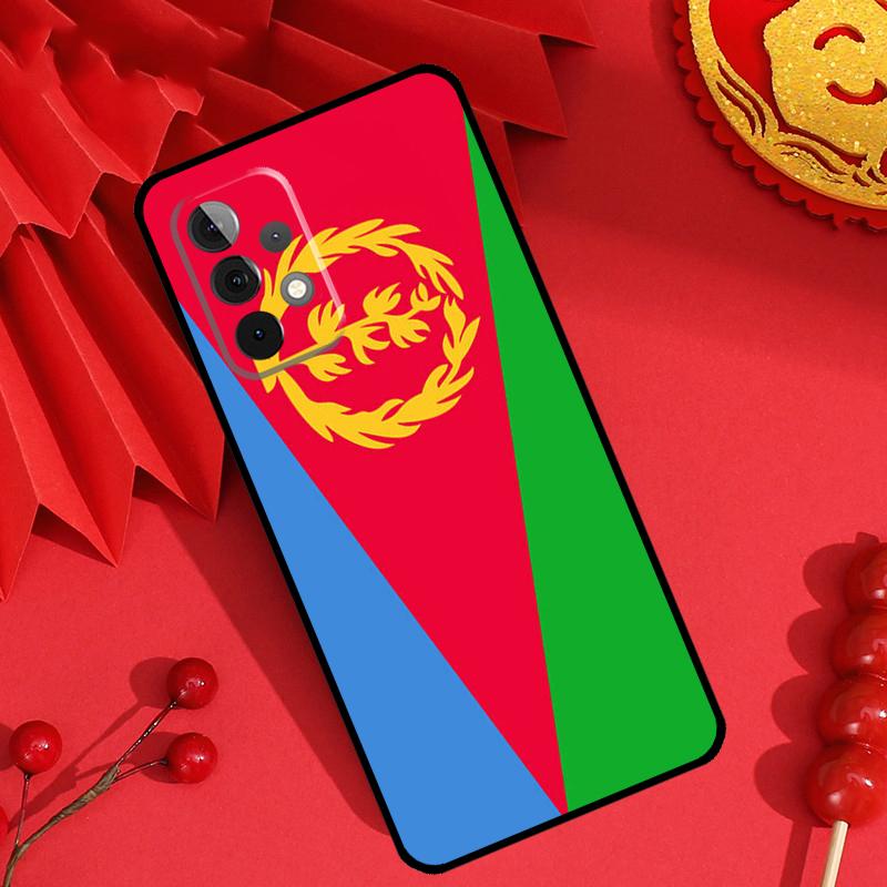 Eritrea Flag Case For Samsung Galaxy M55 M35 M15 M11 M12 M13 M14 M06 M16 M36 M56 M31 M53 M32 M52 M34 M54