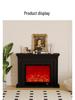European-Style Customizable Decorative Fireplace Cabinet with Electronic Flame Insert