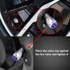 GLC GLB 5pcs Car Wheel Tire Valve Protection Cap Theftproof Tyre Stem For Mercedes Benz C180 C300 W124 W176 W177 C200 C260 GLC