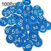 100 Stück Bienenstock-Etikett Wasserdichte Identifikation Rund 1-100 Nummerierte Markierungs-Etiketten Imkereibedarf