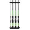 Fishing Poles Holder Wall Mounted Vertical Fishing Rod Holders, Fishing Rod Rack for Garage Rod Rack Holds Up to 6 Rods