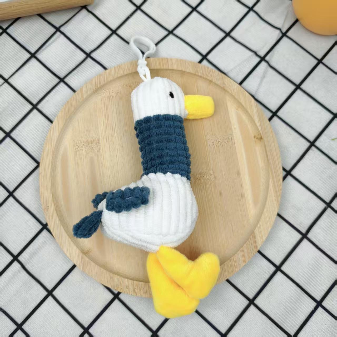 

Plush Cute Doll Keychain Pendant Little Seagull Ugly Cute Doll Backpack Pendant Hanging Decoration
