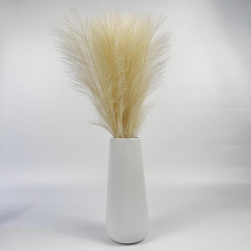 20Pcs Artificial Pampas Grass 54cm Large Artificial Fluffy Reed Fake Flower Feather Arrangement for Floor Vase Boho Farmhouse Home Wedding Decor