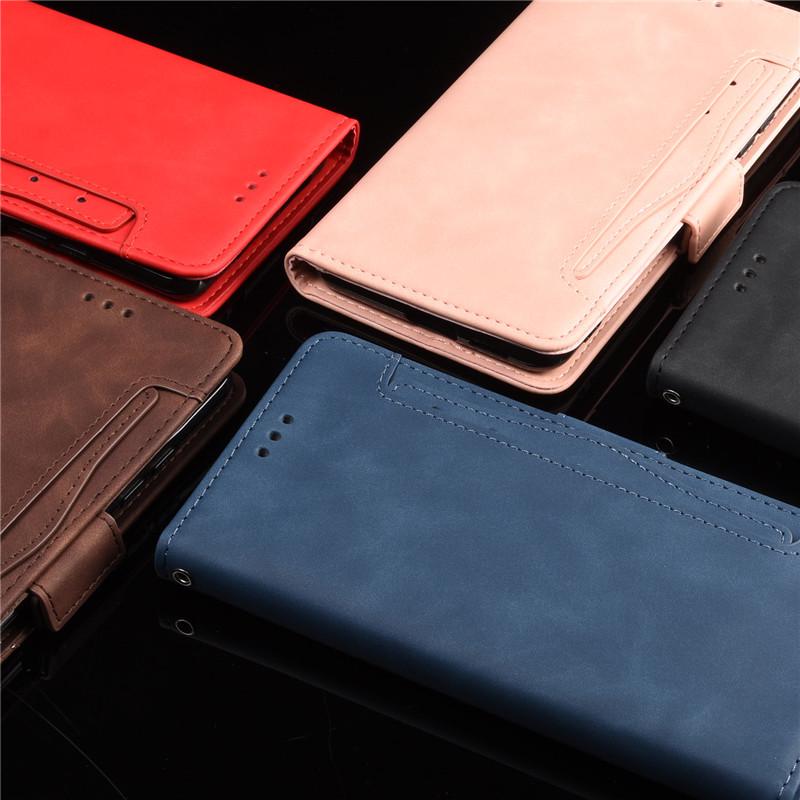 Huawei nova6SE/NOVA 7i Multi-Card Slot Leather Phone Case - Anti-Drop Wallet Cover