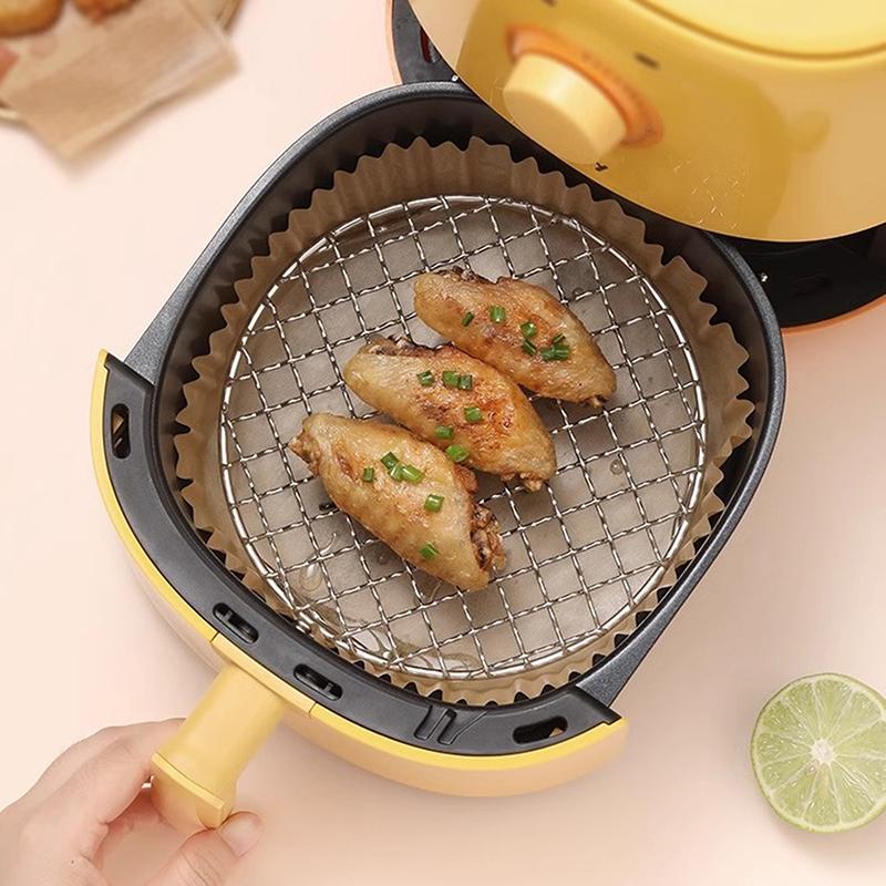 Round Air Fryer Rack With Legs Stackable Grid Grilling Rack Stainless Steel Anti-Corrosion For Home Kitchen Oven Steamer Cooker