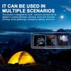 Mini Portable LED Flashlights Keychain USB Rechargeable Flashlight Pocket COB Torches Outdoor Emergency Lighting Floodlight