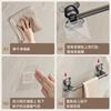 No punching wall drain towel hanger toilet bathroom toilet toilet storage rack towel storage rack