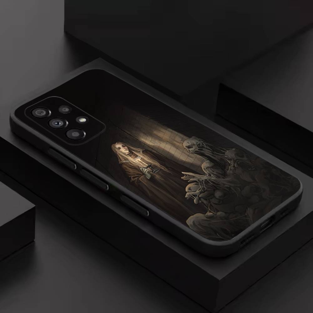 HOT F-Fear and Hunger GAME Phone Case For Samsung S 26,25,24,23,22,30,21,10,9,Ultra,Plus,Lite,FE,4,5G Black Soft Case