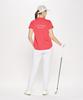 Le Coq Sportif Golf LG5SLP50L GY00 Cropped Gingham Check Golf Stylish Women's (Gray) Pants, Stretch, Breathable,