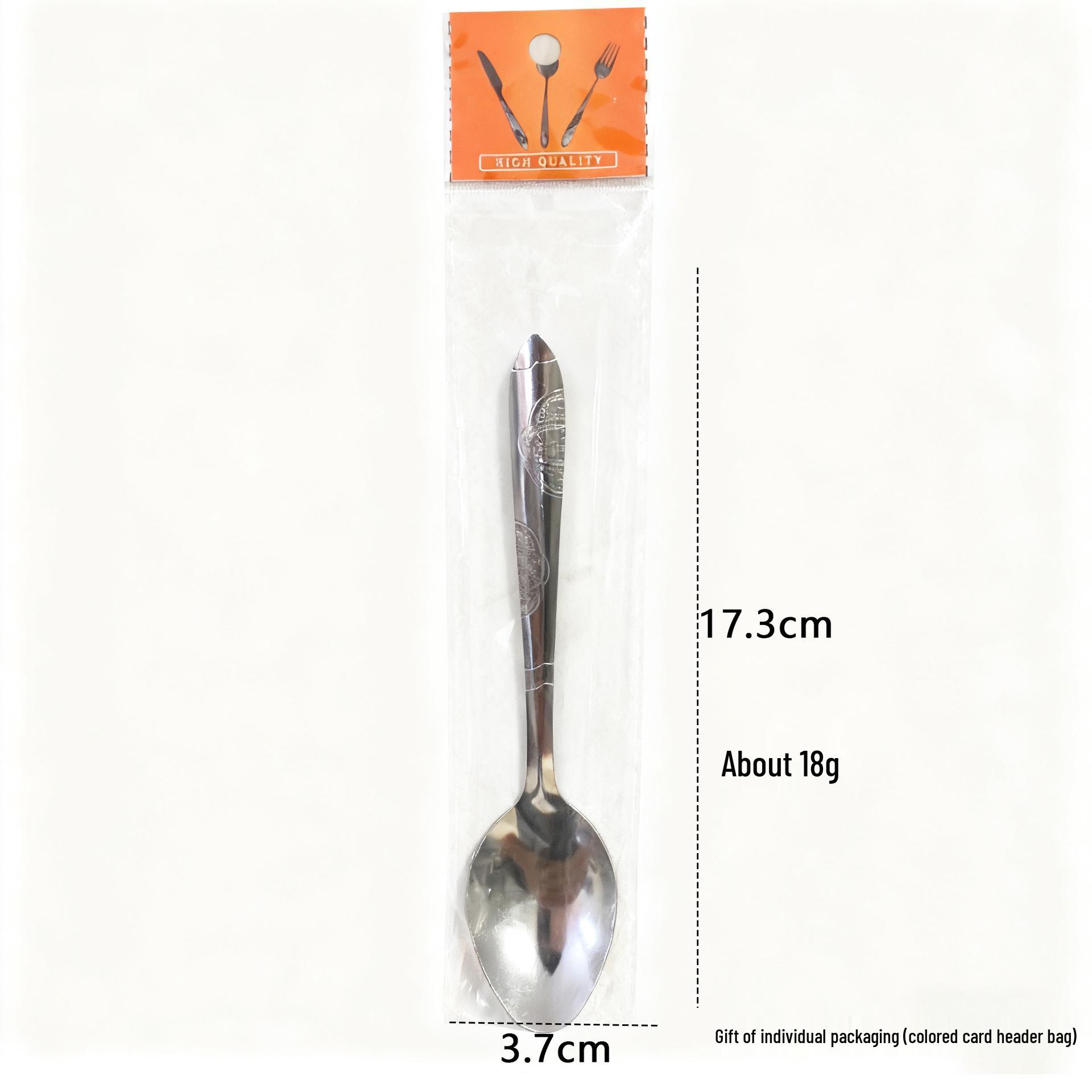 

Дитяча супова ложка з нержавіючої сталі з візерунком метеликів і квітів - Потовщена, Загострена та в індивідуальній упаковці.