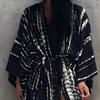 Cardigan Kimono Short Versatile Loose Cover Up  Seaside Vacation Sun Protection Shirt Shawl