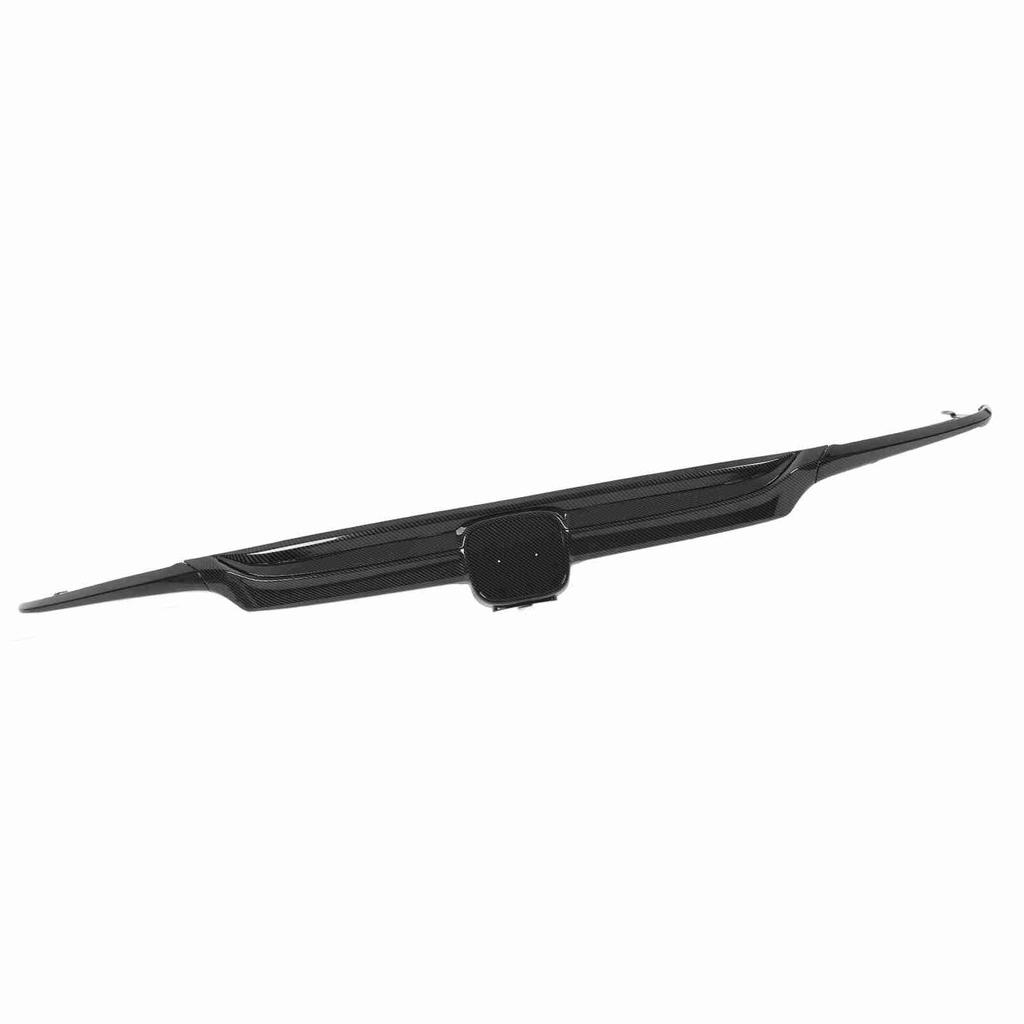 Front Bumper Upper Grill Cover and Eyebrow Headlight Eyebrow Cover for 2018 to 2021