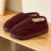 Winter Women Home Slippers Plush Warm Flat Slides Breathable Soft Non-slip Slippers Indoor Outdoor Men Casual Slippers