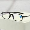 TR90 Folding Anti-Blue Light Reading Glasses with Sleeves for Fashionable Middle-Aged and Elderly Users