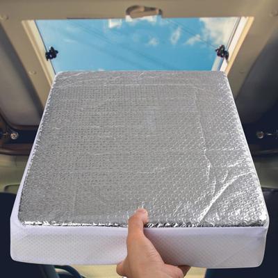 Yousheng Wohnmobil Lüftungsisolator Dachfenster Jalousie mit Klettverschluss UV-Schutz Sonnenschutz Wasserdicht Einfache Montage Schiebedach Wohnmobil Dachfenster Abdeckung