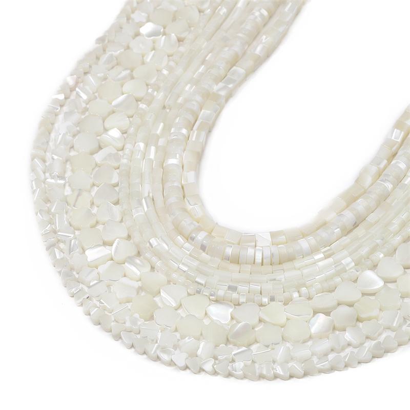 5-15Pcs Natural Seashell Beads For DIY Necklace Bracelet Earrings Jewelry Making