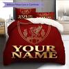 Custom Name,LFC Glory Era Pattern Bedding Home Decoration Birthday Gift ( 1 duvet cover + 2 pillowcase, without core),fan merchandise.