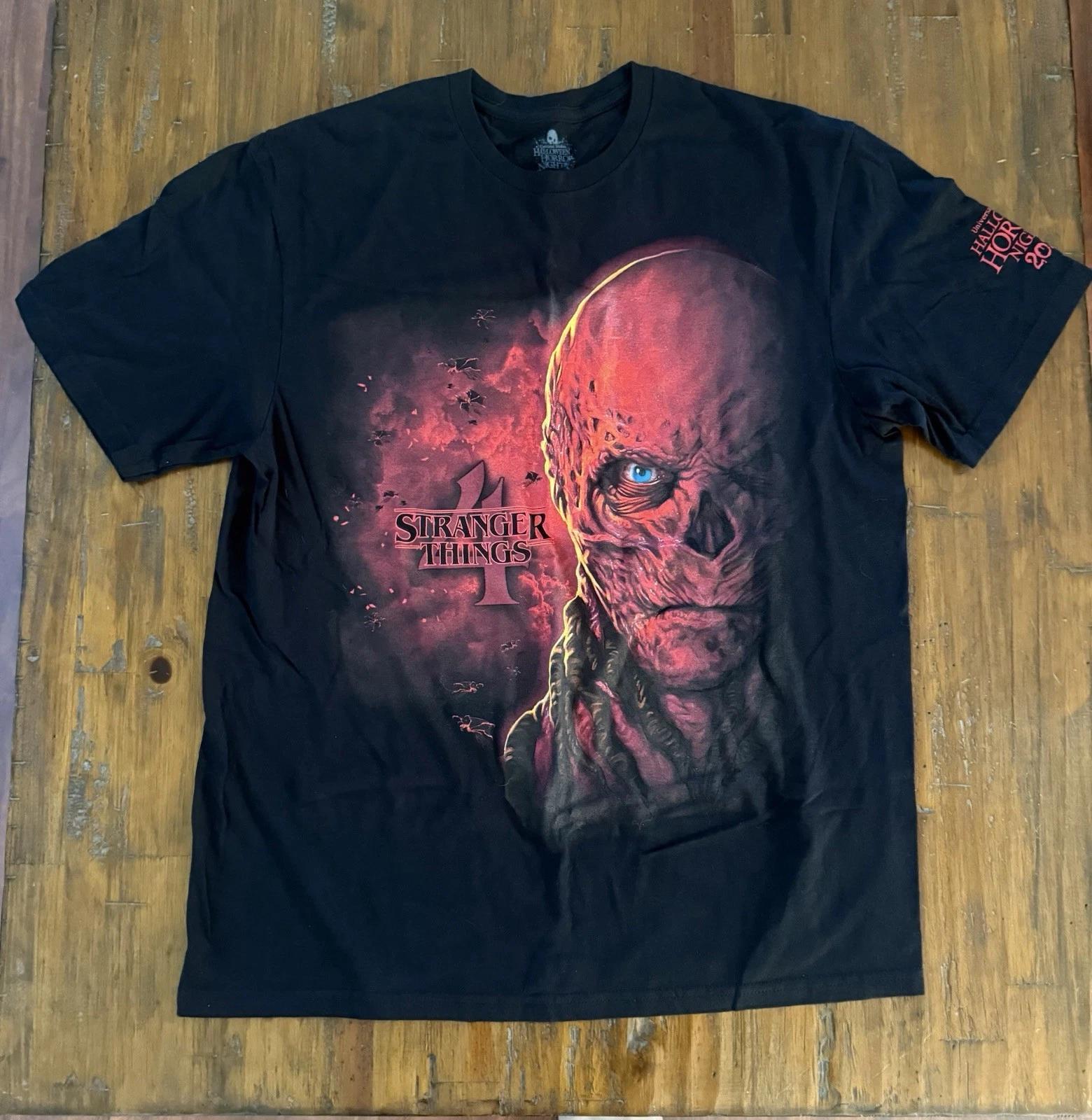 Stranger Things Vecna T-Shirt Large HHN 2023 Halloween Horror Nights NWOT S